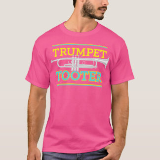 Trompet Tooter Een grappige trompet grap voor trom T-shirt