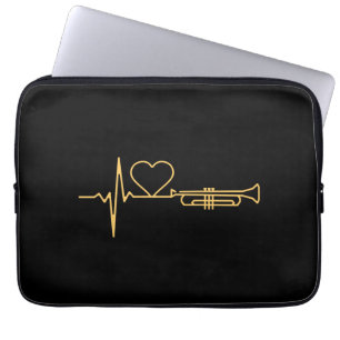 Trompet - Trompet Heartbeat Gift Laptop Sleeve