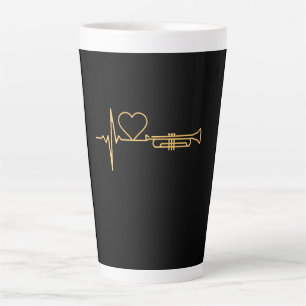 Trompet - Trompet Heartbeat Gift Latte Mok