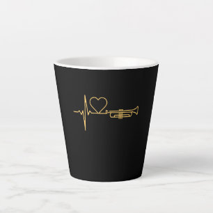 Trompet - Trompet Heartbeat Gift Latte Mok