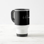 Trompet - Trompet Heartbeat Gift Reisbeker (Voorkant links)