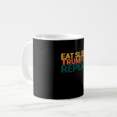 Trompet Trompettist Koffiemok (Voorkant links)