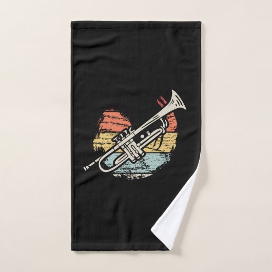 Trompet Vintage Handdoek (Handdoek)