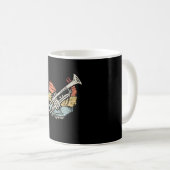 Trompet Vintage Koffiemok (Voorkant rechts)