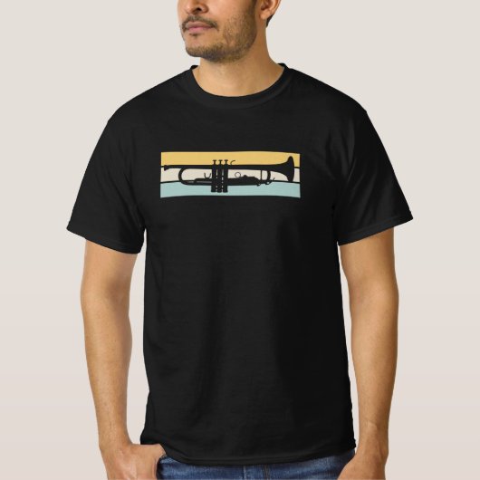 Trompet Vintage T-shirt (Voorkant)