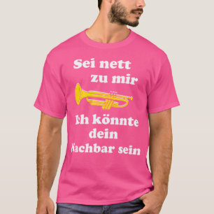 Trompet voor Brass Music Brass Orchestra T-shirt