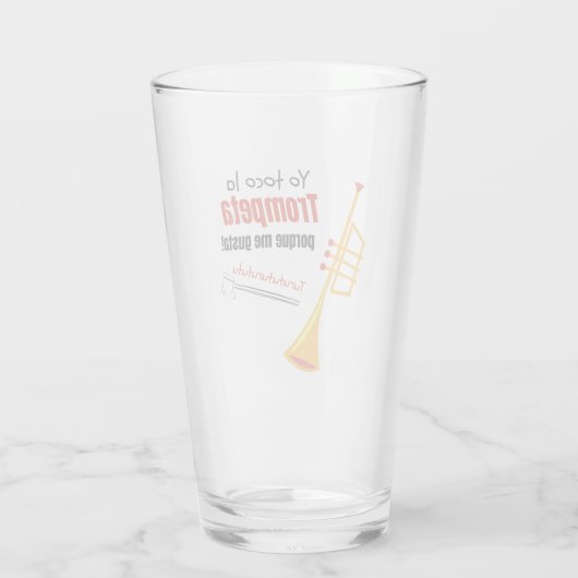 trompeta-offerte glas (Achterkant)