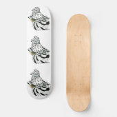 Trompetduif Licht Spat Skateboard (Voorkant)