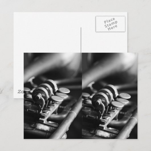 Trompete Briefkaart (Voorkant / Achterkant)