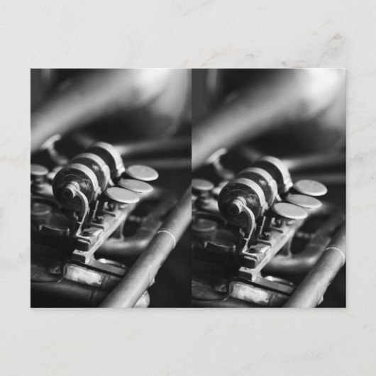 Trompete Briefkaart (Voorkant)