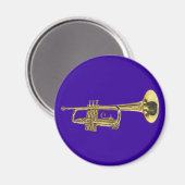 Trompete trumpet magneet (Voorkant / Achterkant)