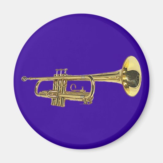 Trompete trumpet magneet (Voorkant)