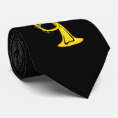 Trompete trumpet stropdas (Opgerold)