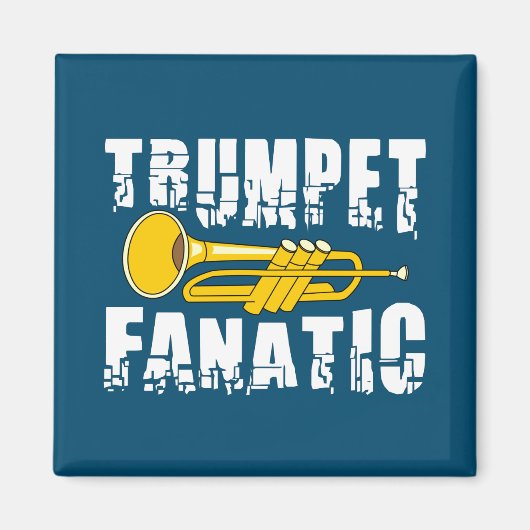 trompetfanaat magneet (Voorkant)