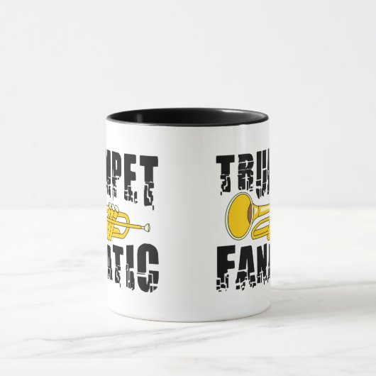 trompetfanaat mok (Midden)