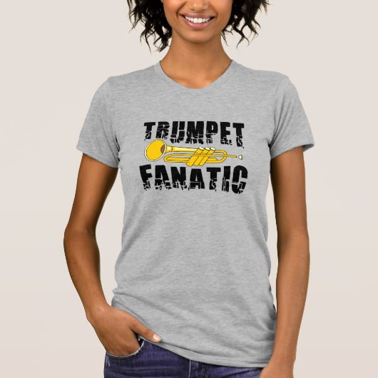 trompetfanaat t-shirt (Voorkant)