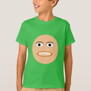 Trompetgroen shirt voor kinderen HUMOUR KIDS