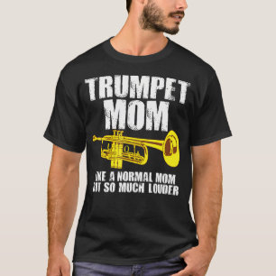 Trompetkunst voor moeder vrouwen trompettiste Trom T-shirt