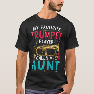 Trompetmuziek Koper Mijn favoriete trompettist Oom T-shirt