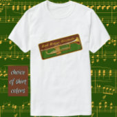 Trompetmuzikant Bad Brass Attitude Grappig T-shirt