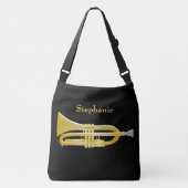 Trompetontwerp Crossbody Tas (Voorkant)