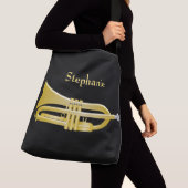 Trompetontwerp Crossbody Tas (Dichtbij)