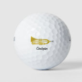 Trompetontwerp Golfballen (Voorkant)