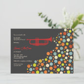 Trompetoverweging Kaart (Staand voorkant)