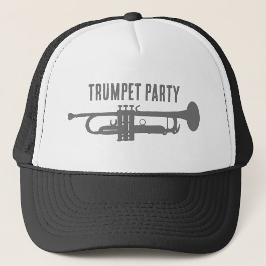 Trompetpartij Trucker Pet (Voorkant)