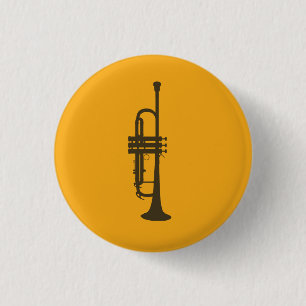 Trompetpatroon Button