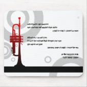 trompetringen : grotbewoner muismat (Voorkant)