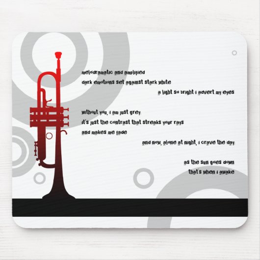 trompetringen : grotbewoner muismat (Voorkant)