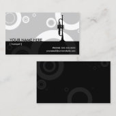 trompetringen visitekaartje (Voorkant / Achterkant)