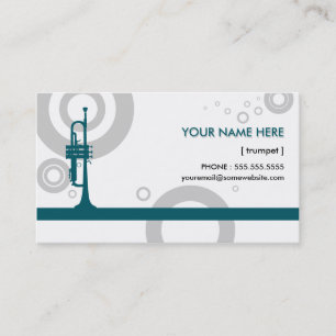 trompetringen visitekaartje