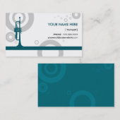 trompetringen visitekaartje (Voorkant / Achterkant)