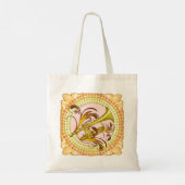 Trompetritme tote tas (Achterkant)