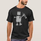 trompetrobot t-shirt (Voorkant)