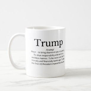 trompetsdefinitie politiek grappig koffiemok