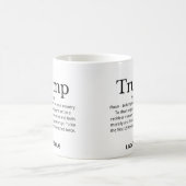 trompetsdefinitie politiek grappig koffiemok (Center)