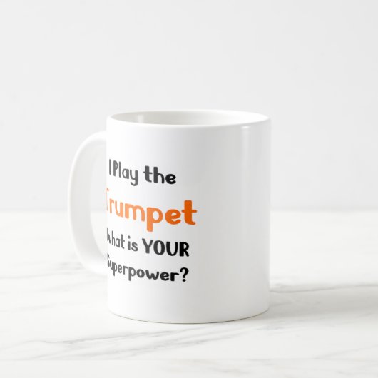 trompetspeler koffiemok (Voorkant links)