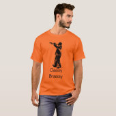 Trompetspeler Silhouette T-Shirt (Voorkant volledig)