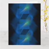 Trompetten van Angels Blank BIG Kaart (Gele Bloem)