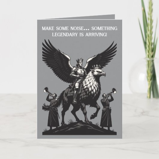 Trompetten van de Infernale Hertog Gemompel Kaart (Voorkant)