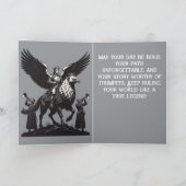Trompetten van de Infernale Hertog Gemompel Kaart (Binnen)