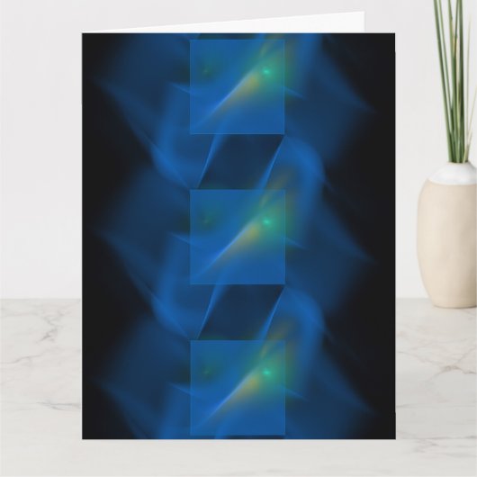 Trompetten van engelen grote blanco kaart (Voorkant)