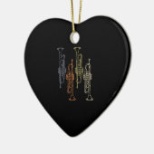 Trompetten Vintage Keramisch Ornament (Links)
