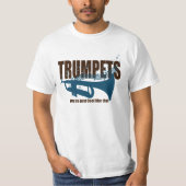 Trompetten, zo cool zijn we t-shirt (Voorkant)