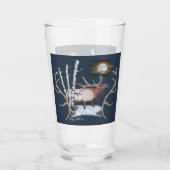 Trompetterende Bull Elk Glas (Achterkant)