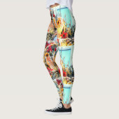 trompetterende engelen Thunder_Cove vakantie Leggings (Links)
