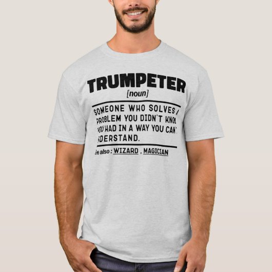 Trompetterzelfstandig naamwoord definitie trompets t-shirt (Voorkant)